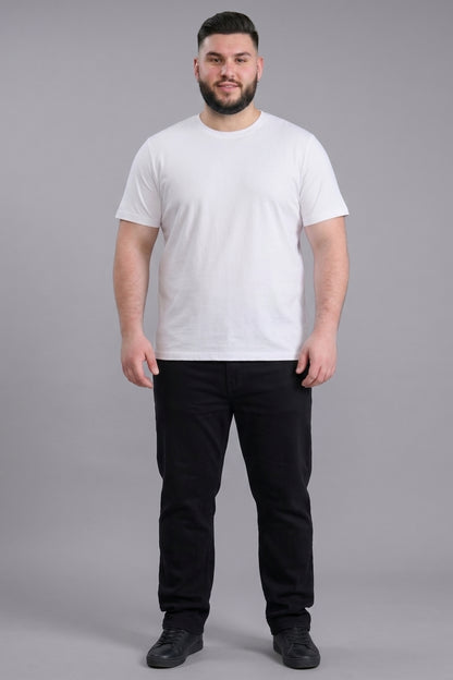 White Cotton IQ Basics Plus Size