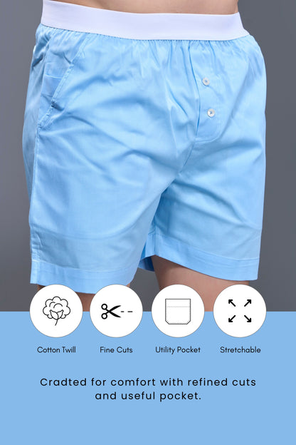 Air Blue - Bare Comfort Boxer