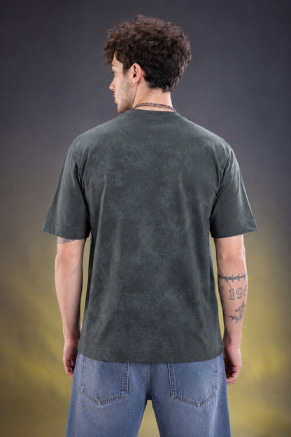 Charcoal - Hustle Oversize T-shirt