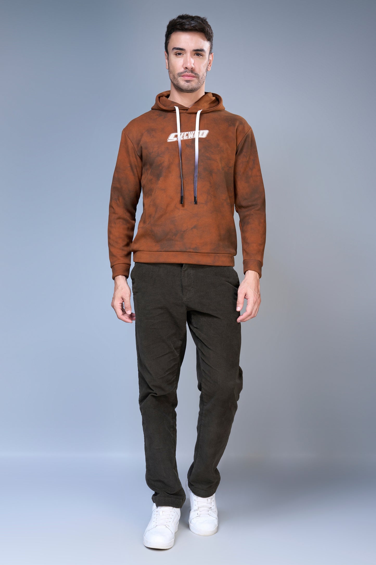 Brown - Smoky Hoodie Maxzone Clothing M