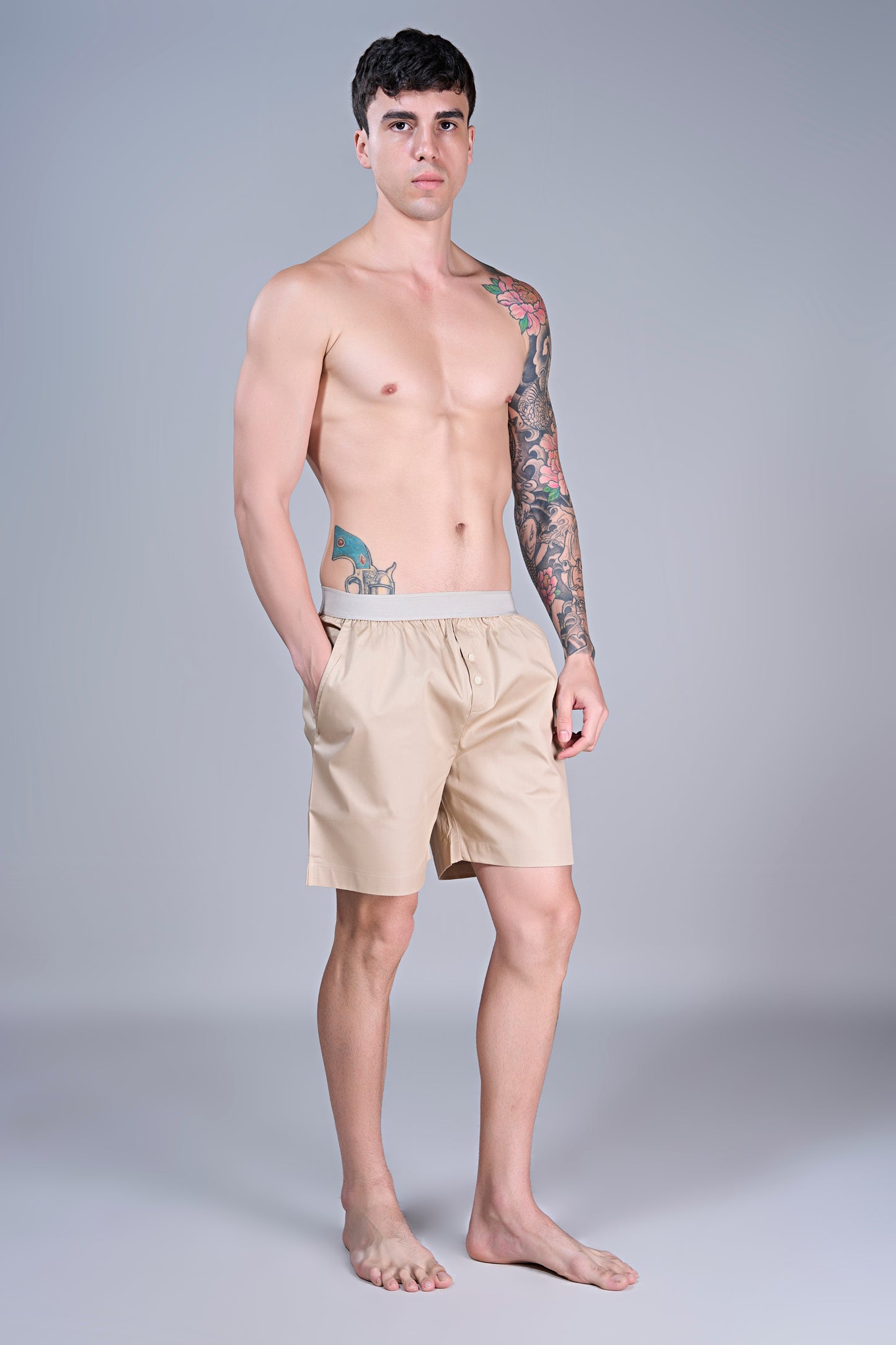 Beige - Bare Comfort Boxer