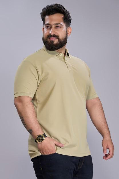 Sage Green - Smart Tech Polo Plus Size