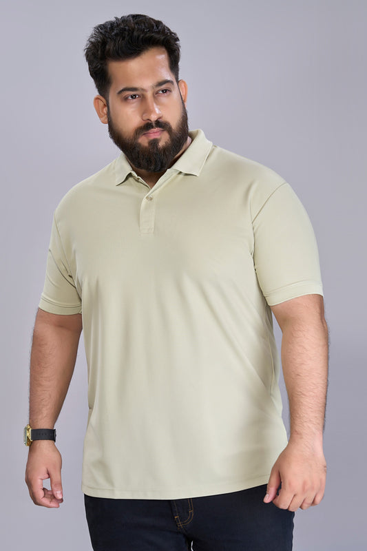 Spring Green - Smart Tech Polo Plus Size