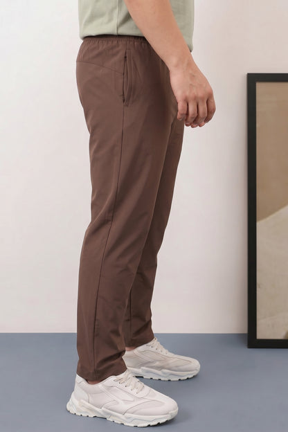 Leather Brown - Motion 365 Track Pant Plus Size