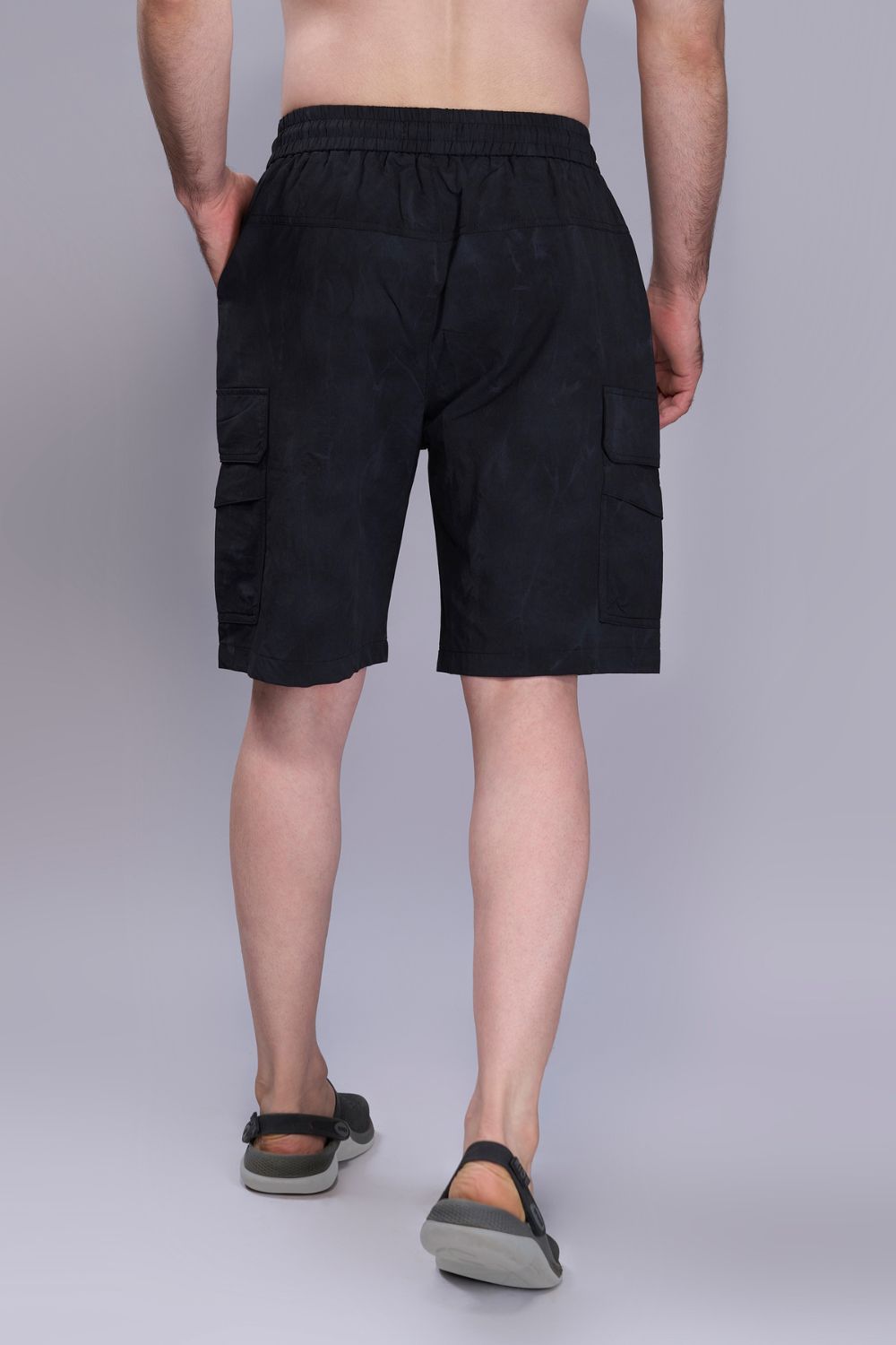 Black - Cargo Pocket Shorts