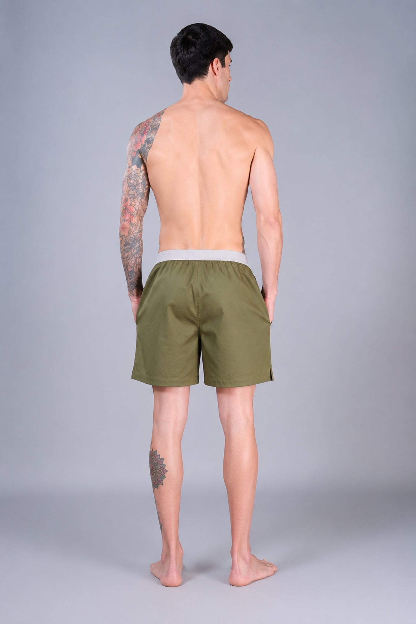 Olive Green - Bare Comfort Boxer