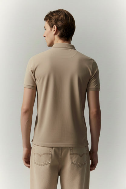 Beige Duracool Polo