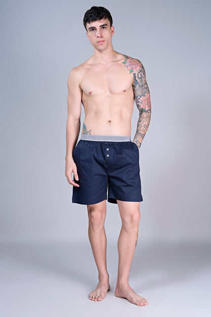 Teal Navy - Bare Comfort Boxer