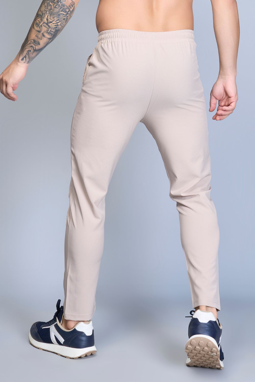 Drawstring Beige 365 Track Pant  Maxzone Clothing   