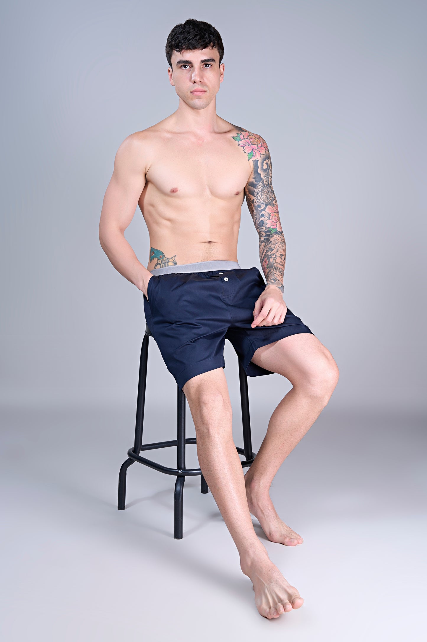 Teal Navy - Bare Comfort Boxer