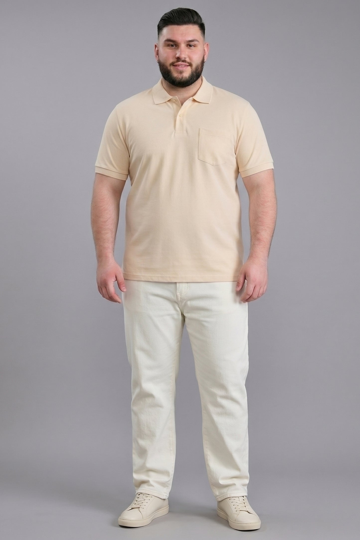 W.Pink - Zyric Pocket Polo Plus Size