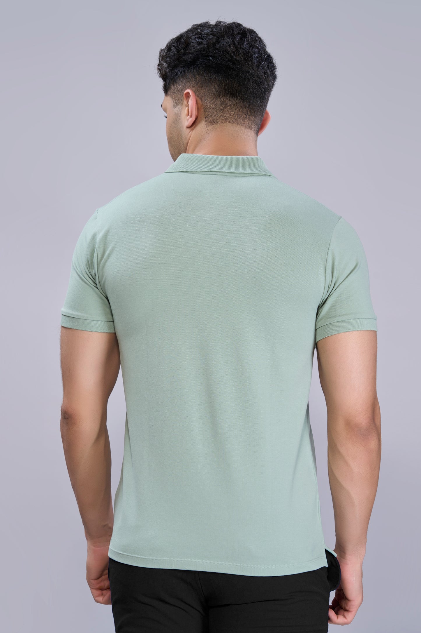 Mint - Cotton Pique Polo