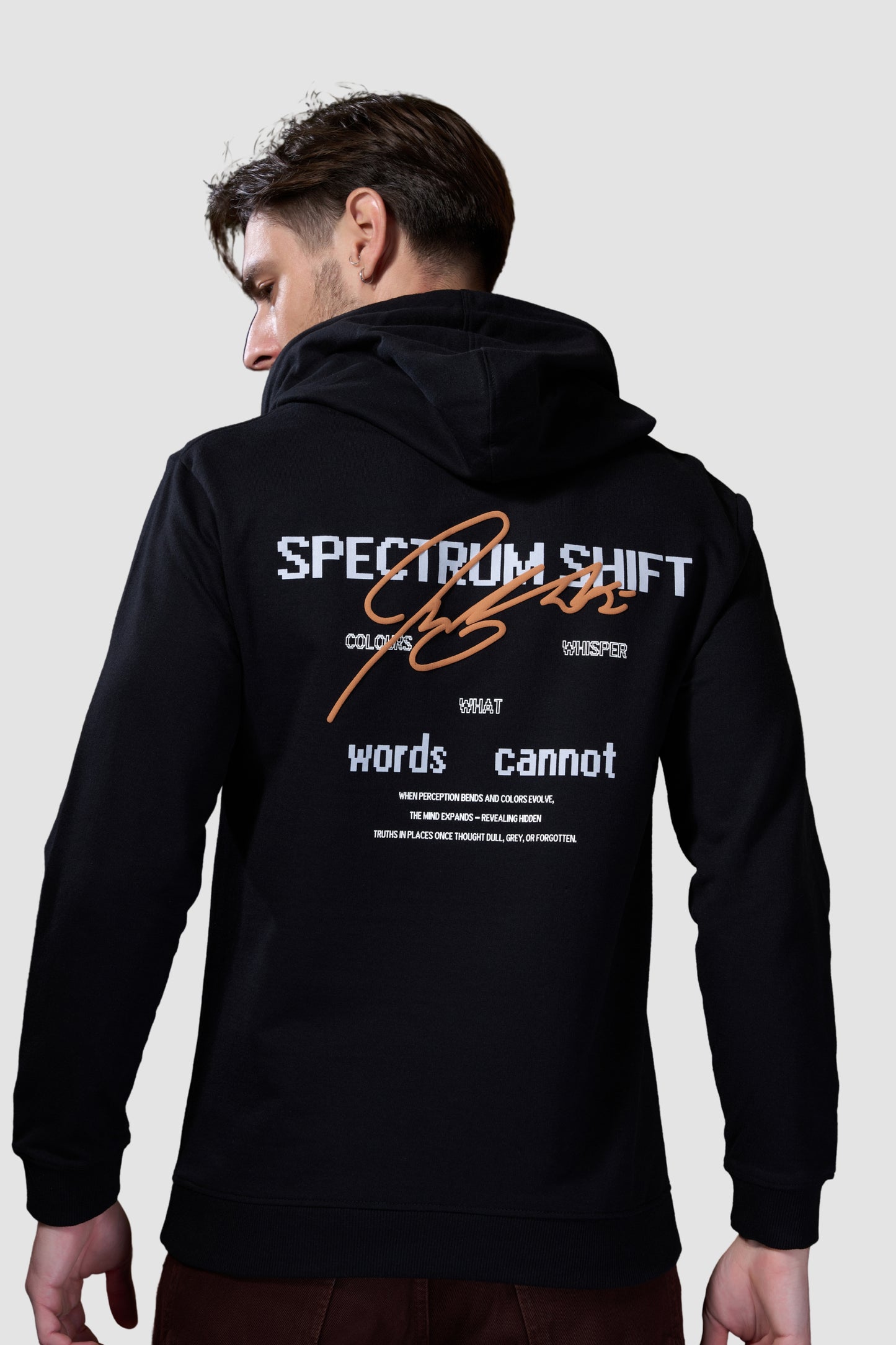 Black Spectrum - Full Sleeve Hoodie