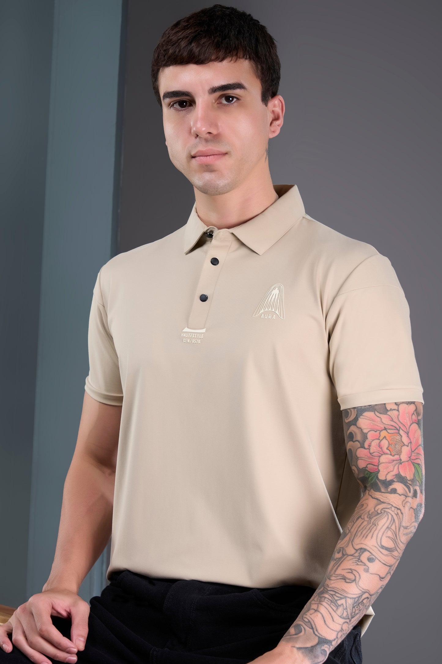 Almond Beige - Timeless Polo