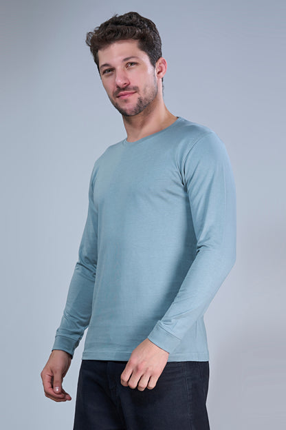 M. Blue Cotton IQ Full Sleeve