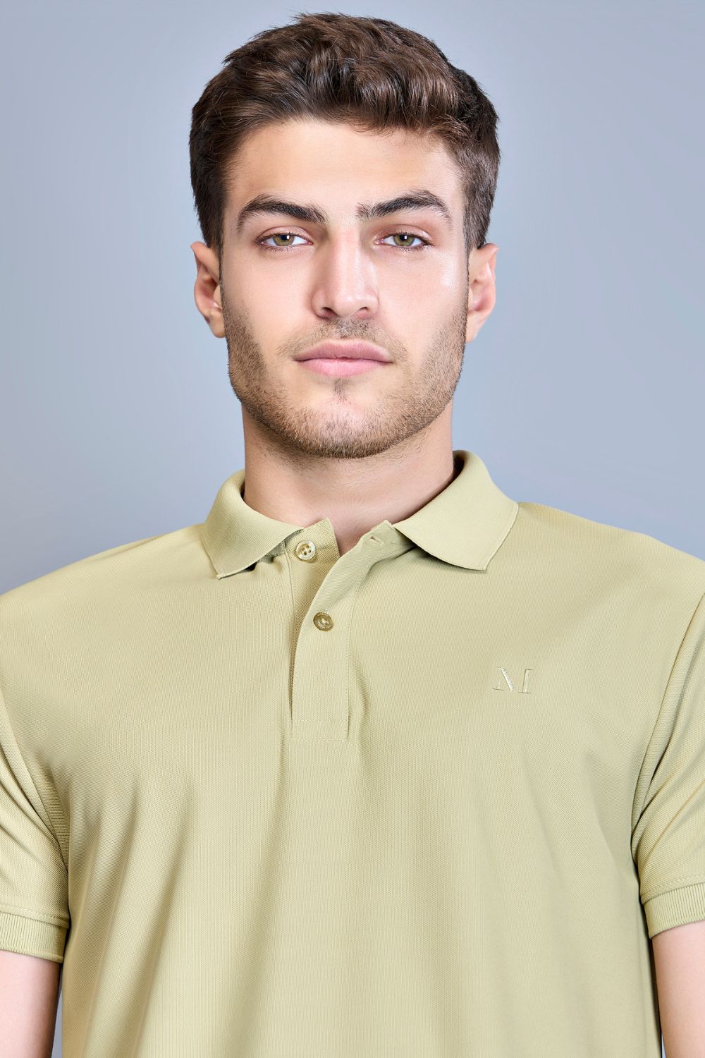 Smart tech polo - Sage Green  Maxzone Clothing   