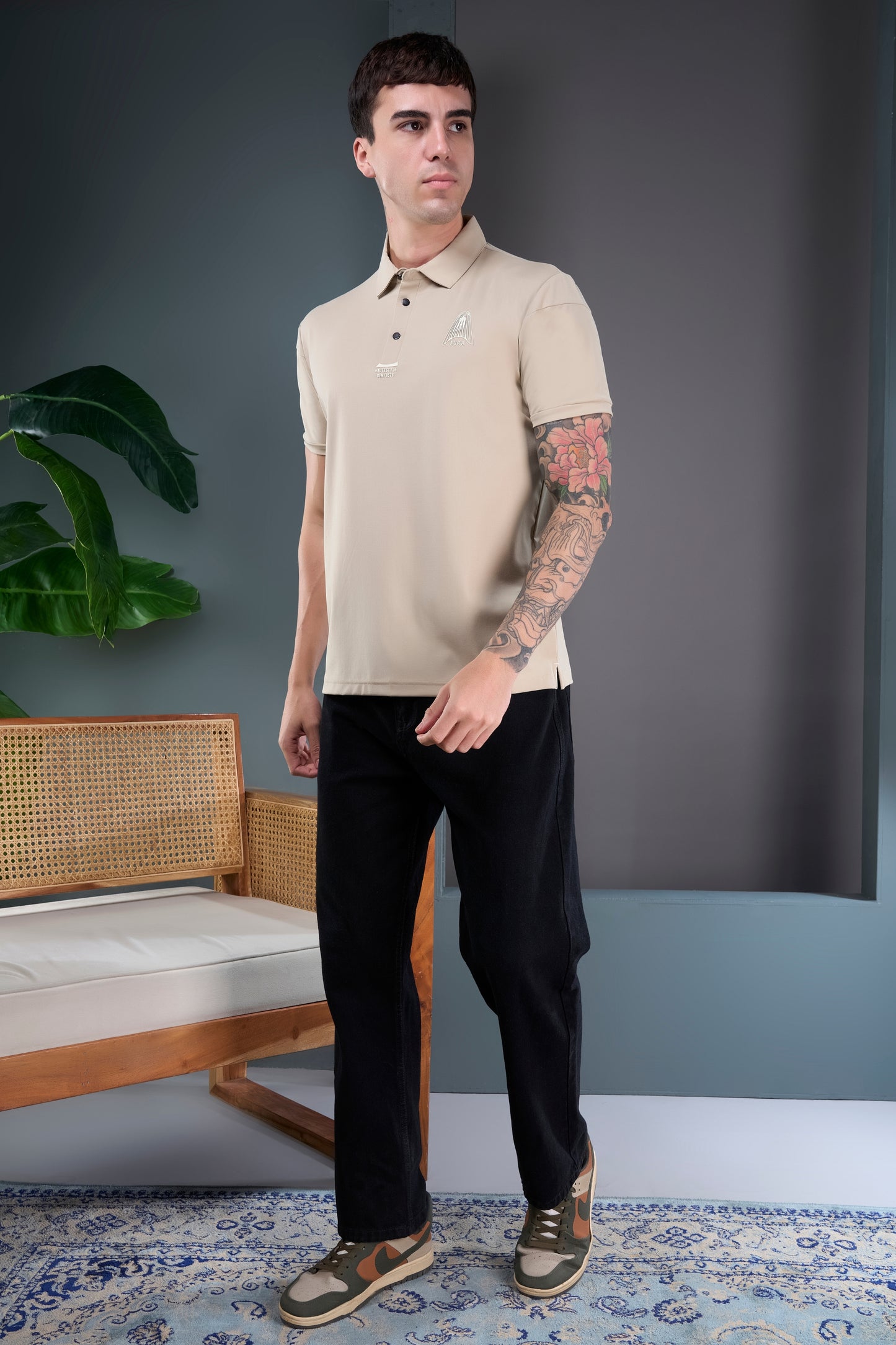 Almond Beige - Timeless Polo
