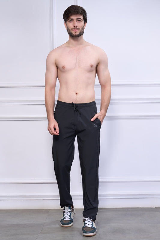 Drawstring Black 365 Track Pant