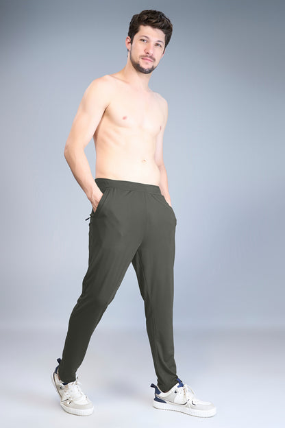 Olive Green - Unleased Track Pant