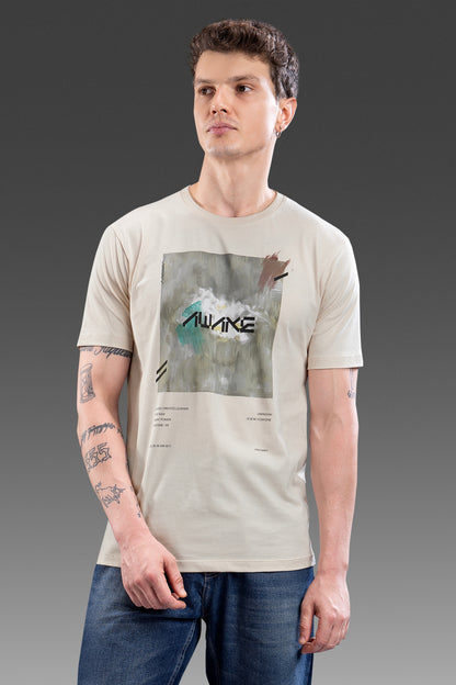 Cream - Grafixtation T-shirt