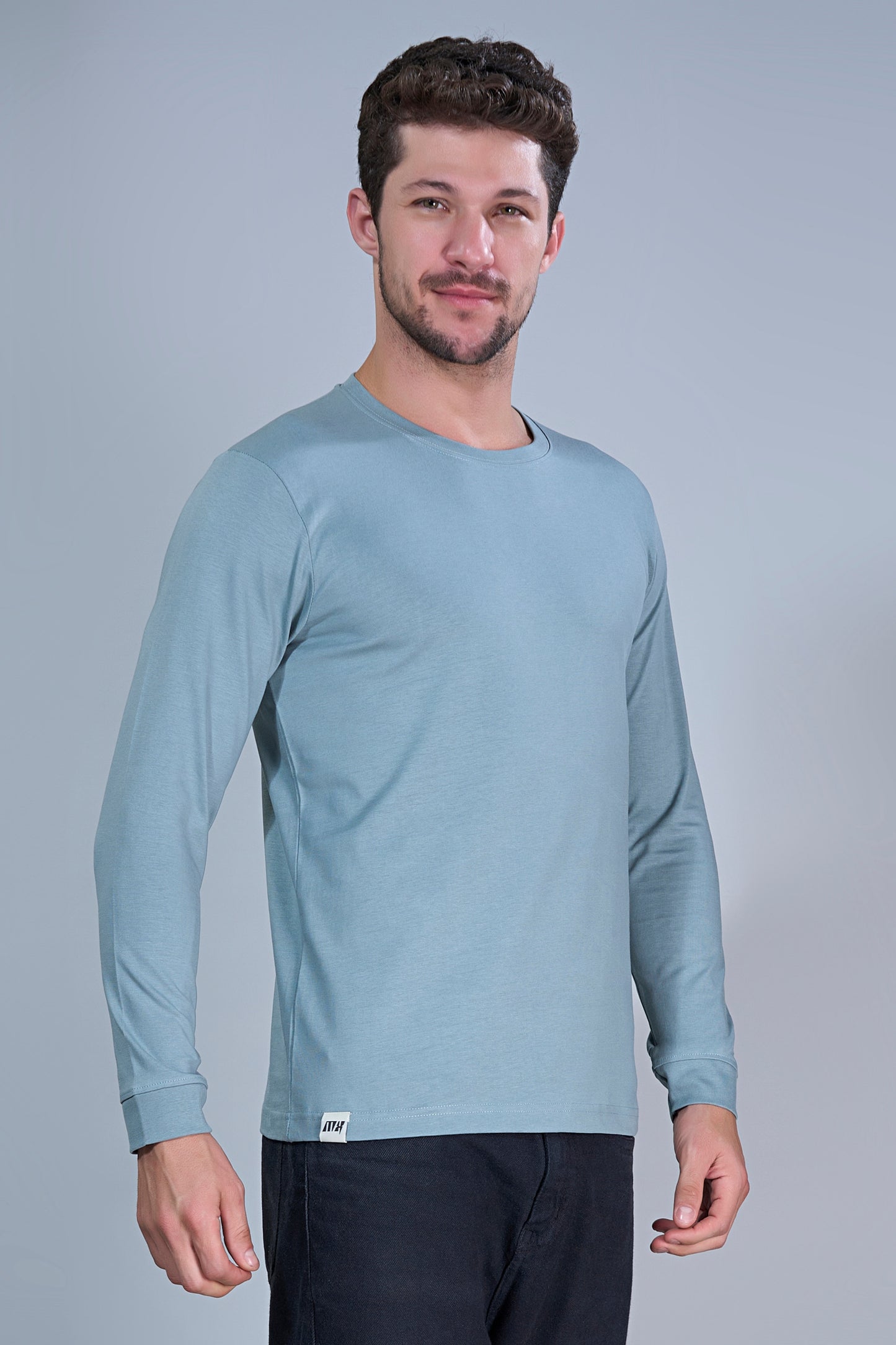 M. Blue Cotton IQ Full Sleeve