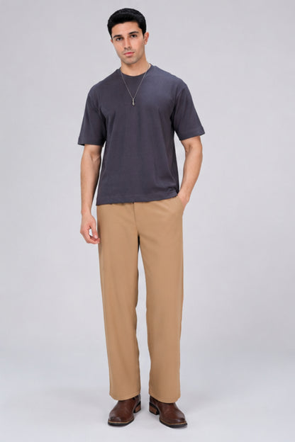 Charcoal - 24*7 Oversize T-shirt