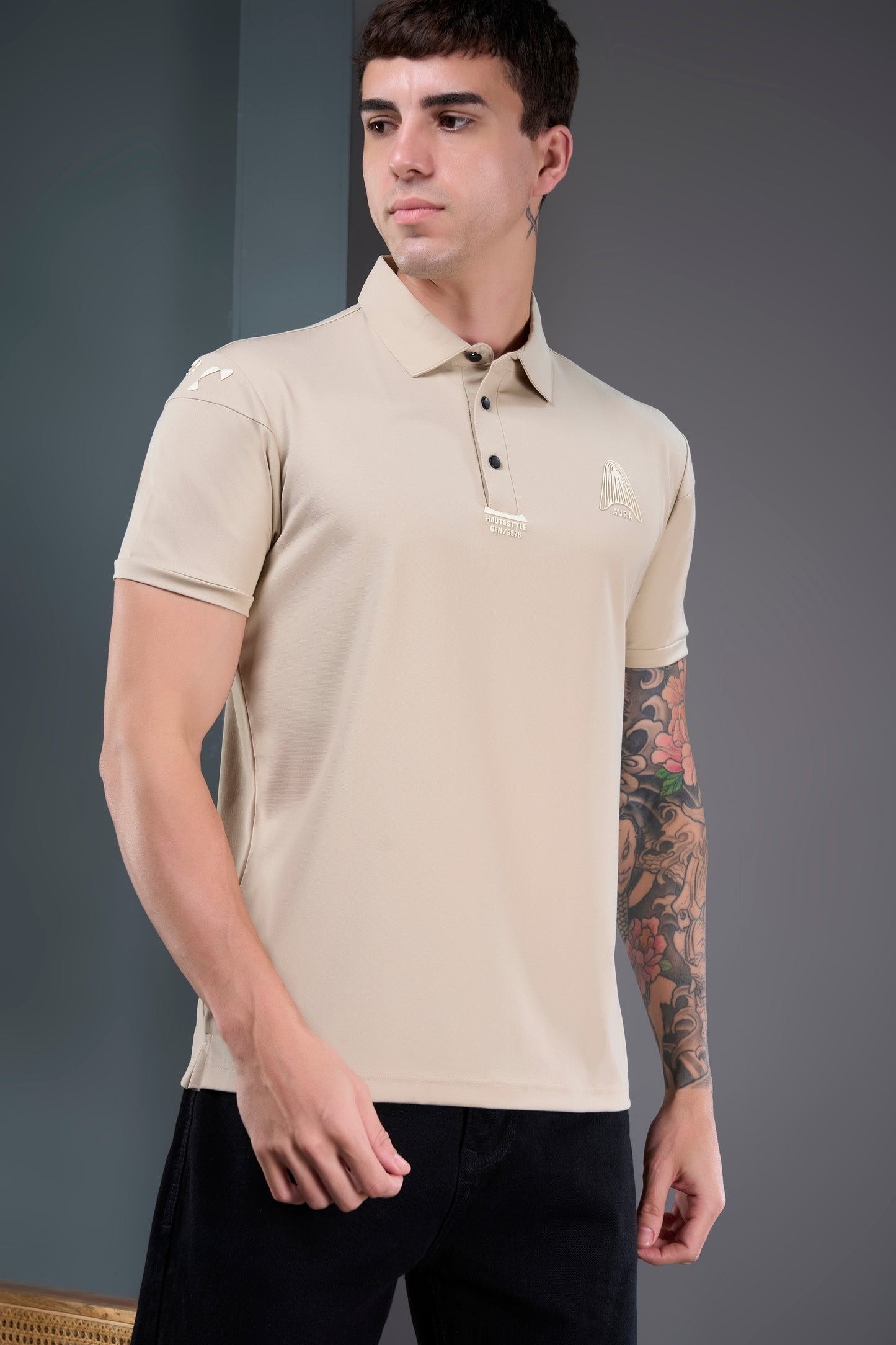 Almond Beige - Timeless Polo