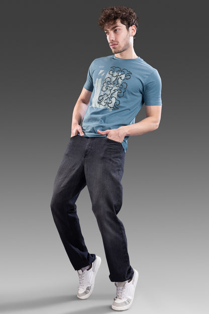 Haze Blue - Grafixtation T-shirt