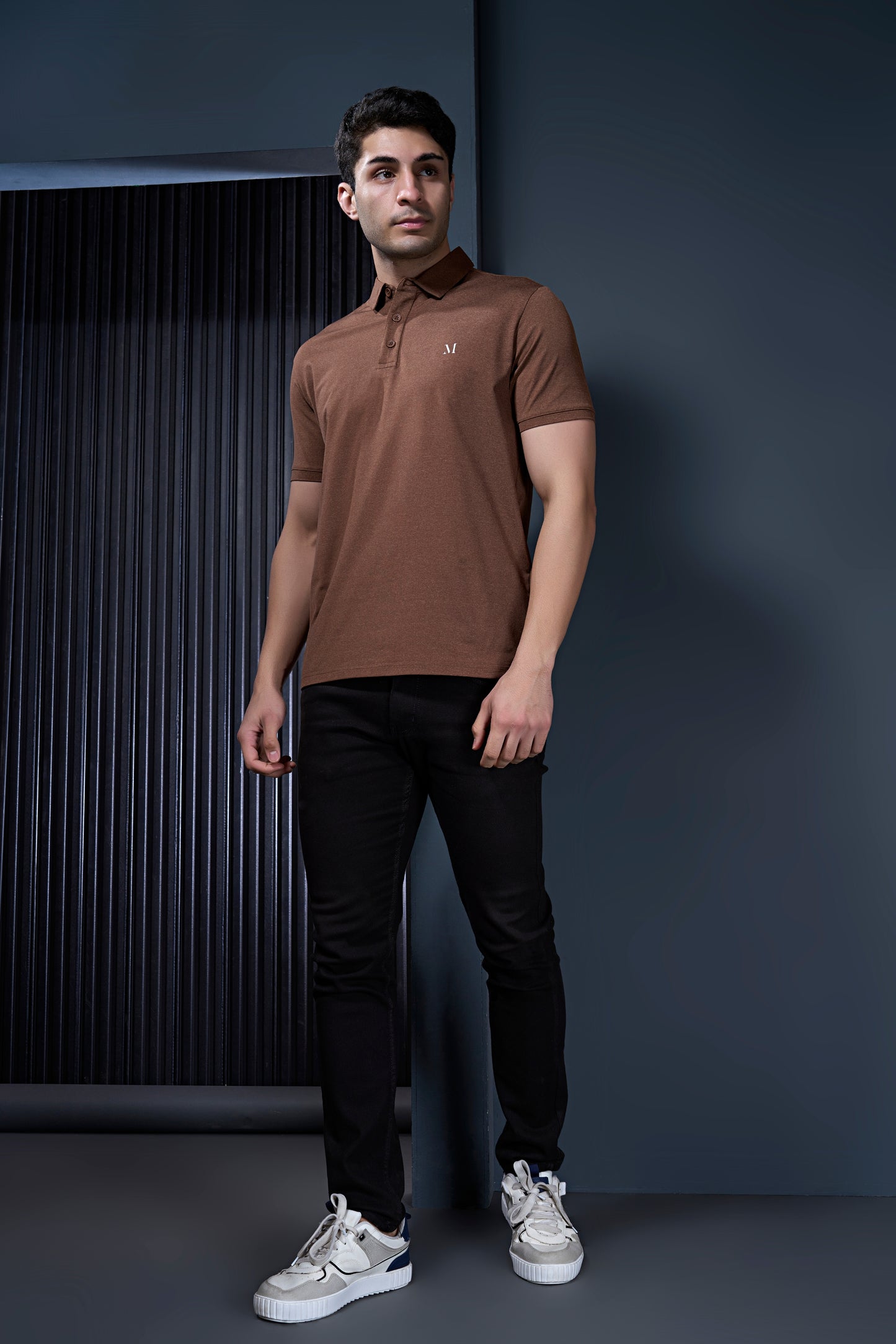 Brown Duracool Polo