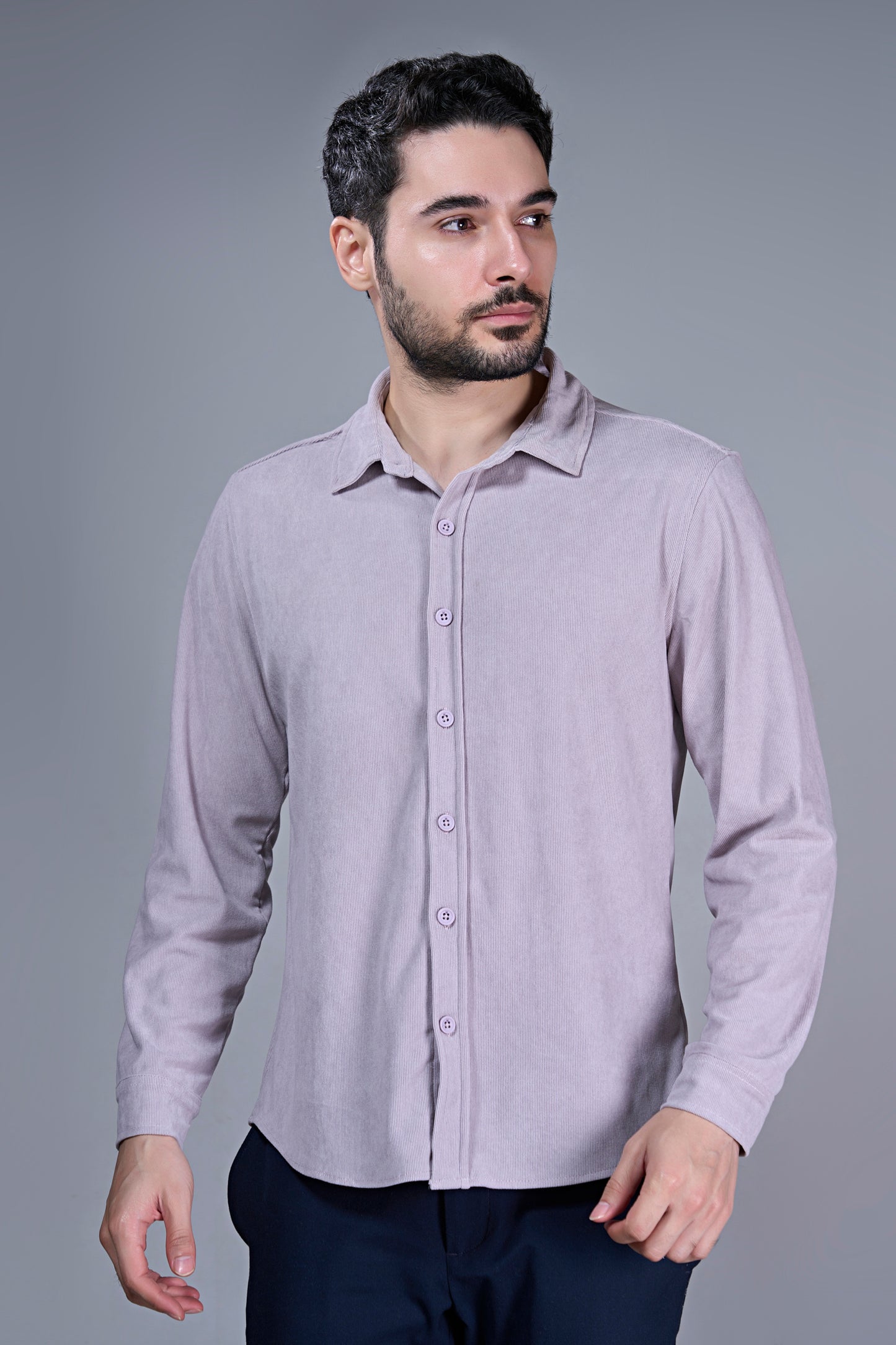 Light Pink - Corduroy Shirt