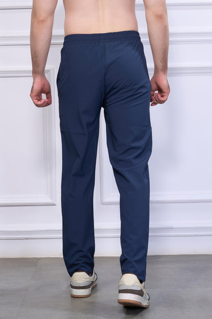 Drawstring Teal Navy 365 Track Pant
