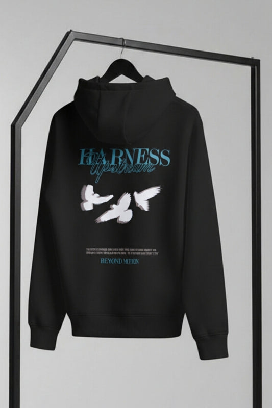 Black Harness - Full Sleeve Hoodie