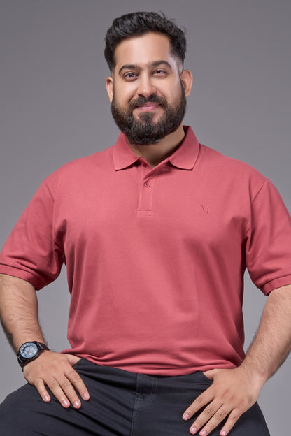 Easta Rose - Cotton Pique Polo Plus Size