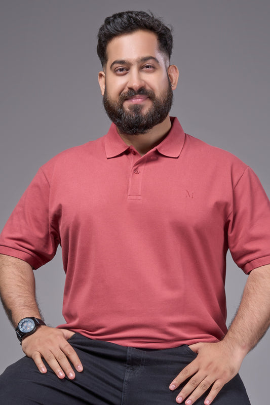 Easta Rose - Cotton Pique Polo Plus Size