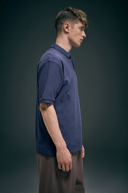 Crafted Polo - Air Blue Maxzone Clothing