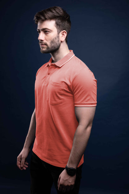Carrot - Identity Pocket Polo