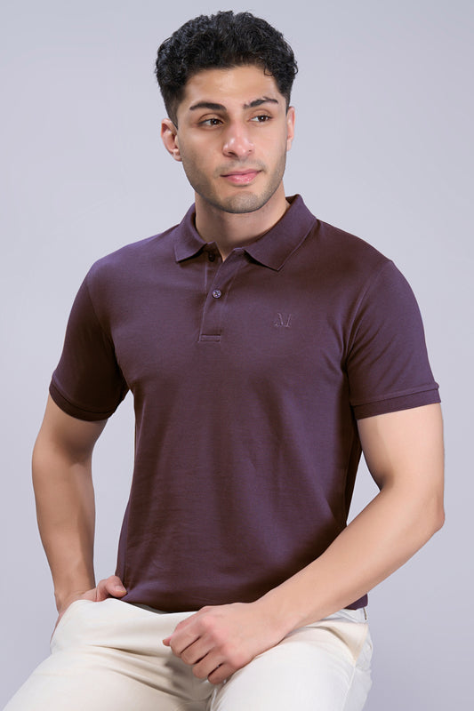 Grape - Cotton Pique Polo