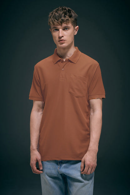 Rust - Smart Tech Pocket Polo