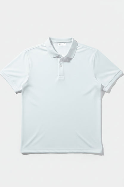 Sky Blue - 2 Button Stitchless Polo