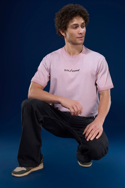 Desert Sand - Mist Fade Oversized T-shirt