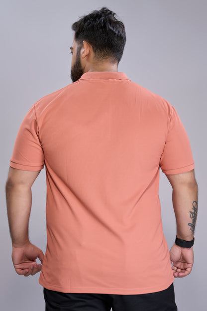 Light Pink - Smart Tech Pocket Polo Plus Size