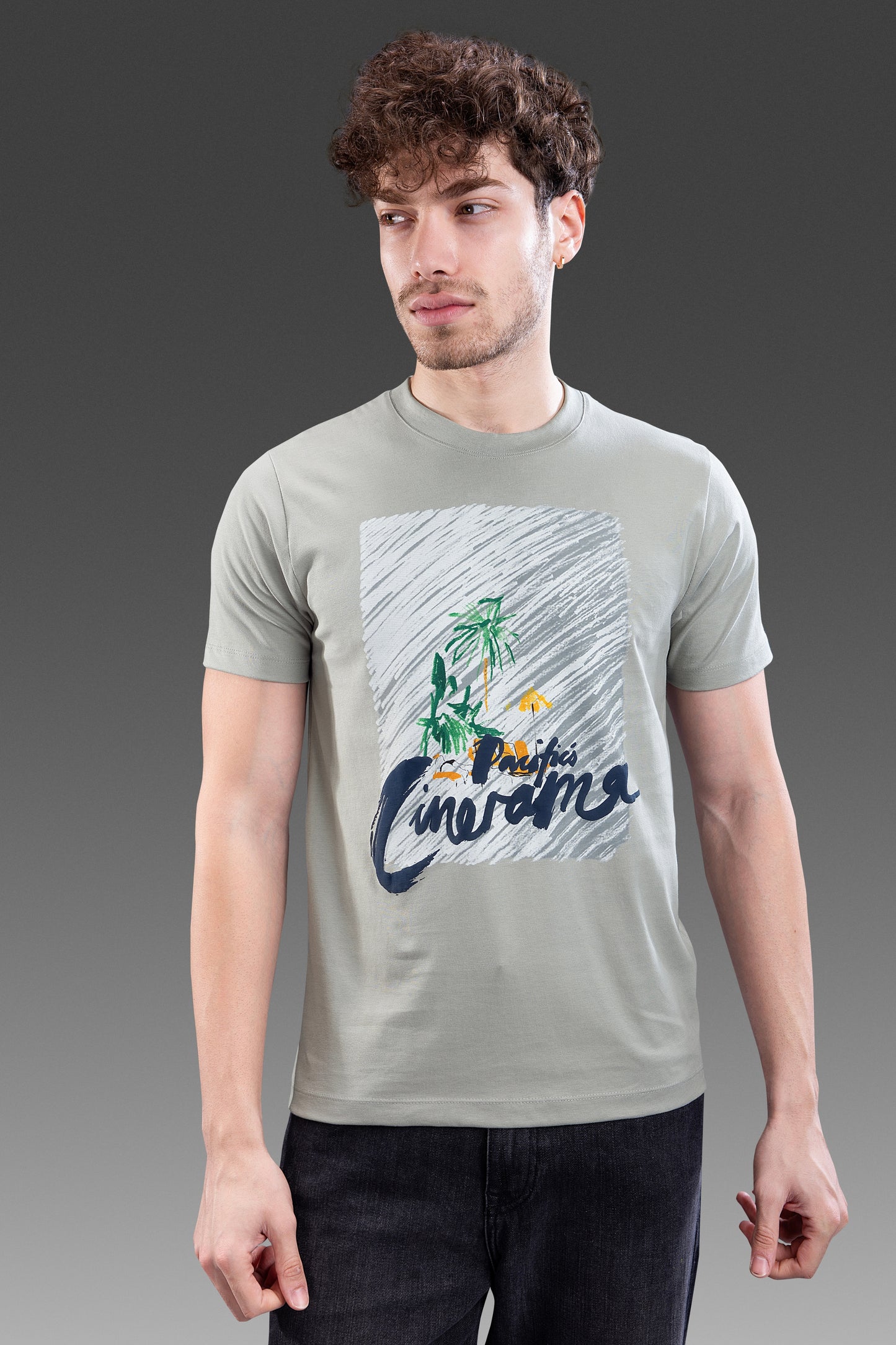 Grey - Grafixtation T-shirt