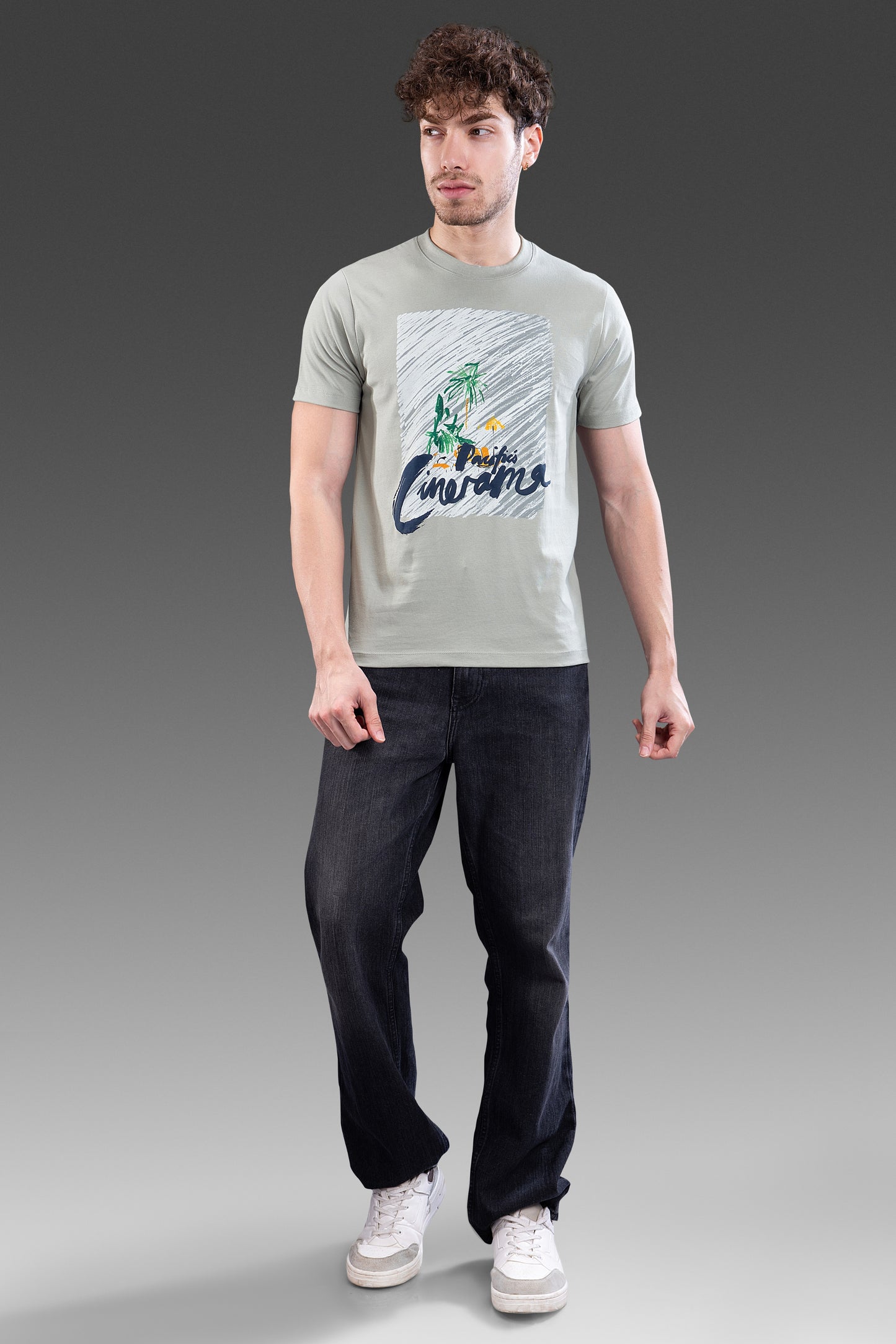 Grey - Grafixtation T-shirt