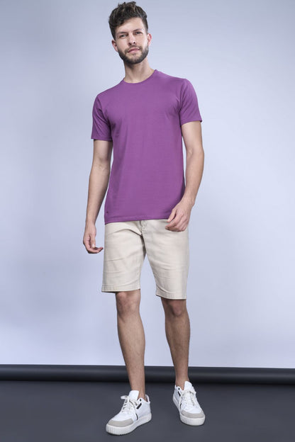 Purple - Stretch t-shirt T-SHIRT Maxzone Clothing   