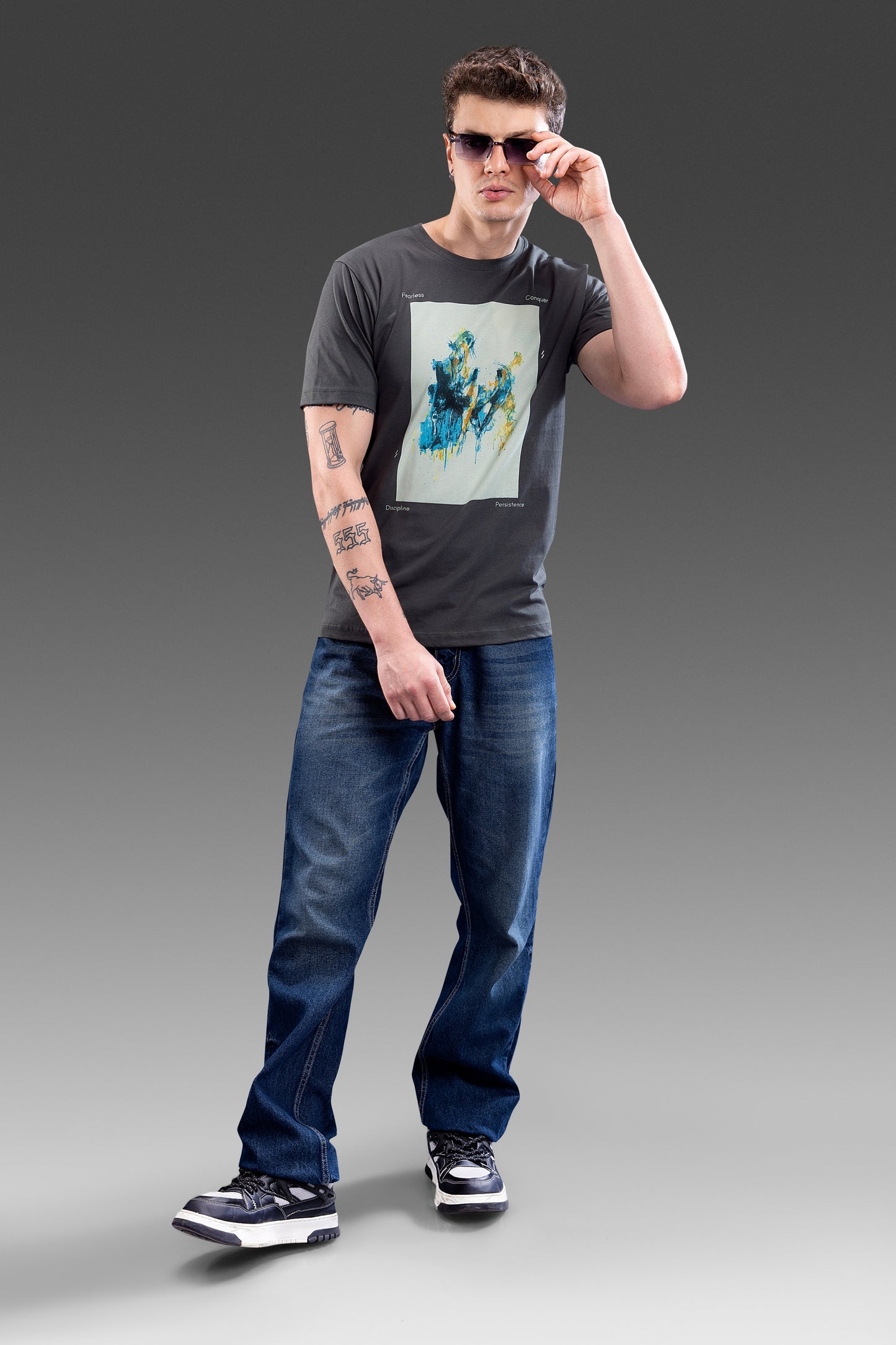 Charcoal - Grafixtation T-shirt