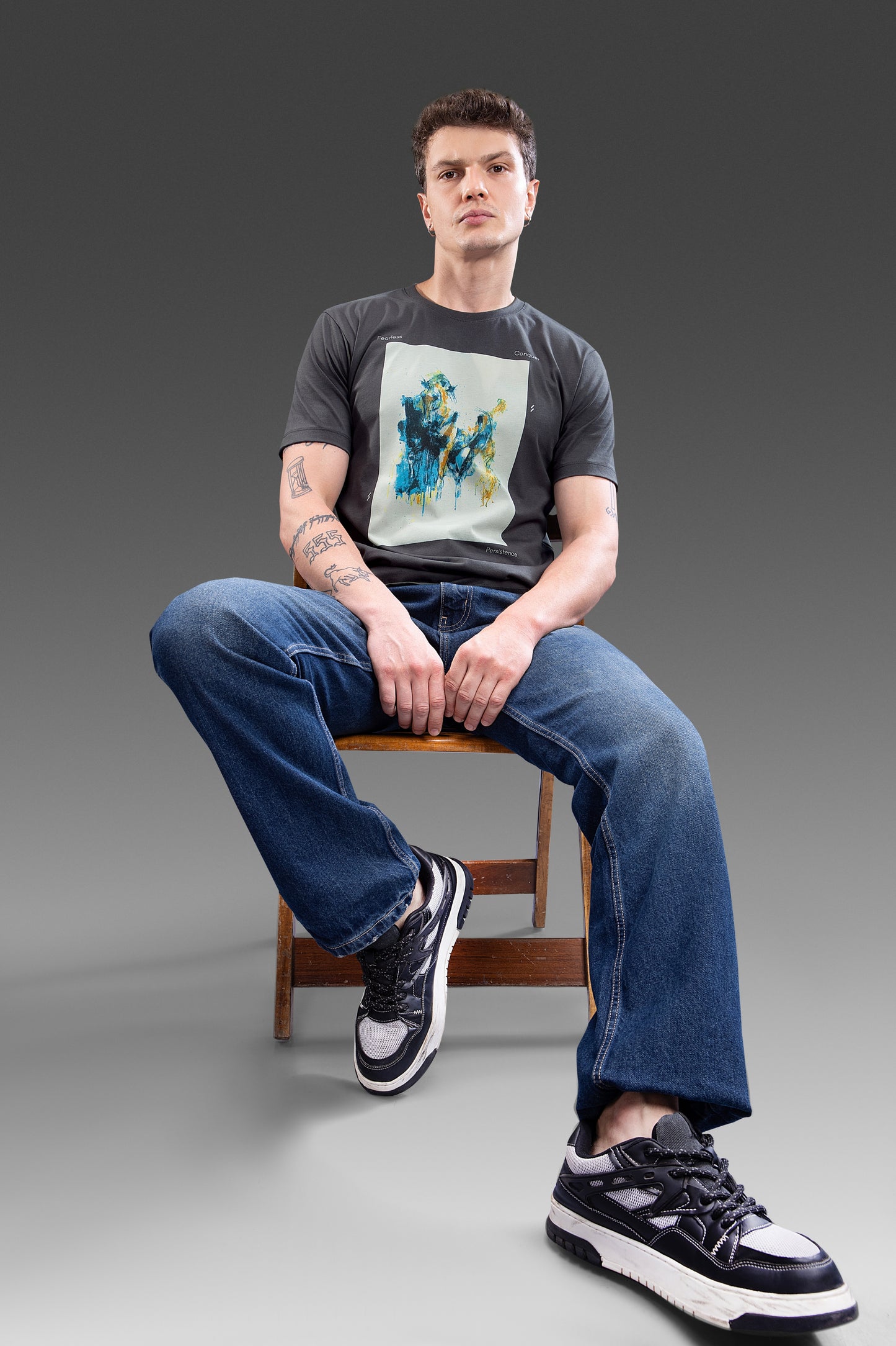 Charcoal - Grafixtation T-shirt