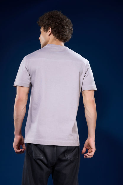 Oyster Cream - Mist Fade Oversized T-shirt