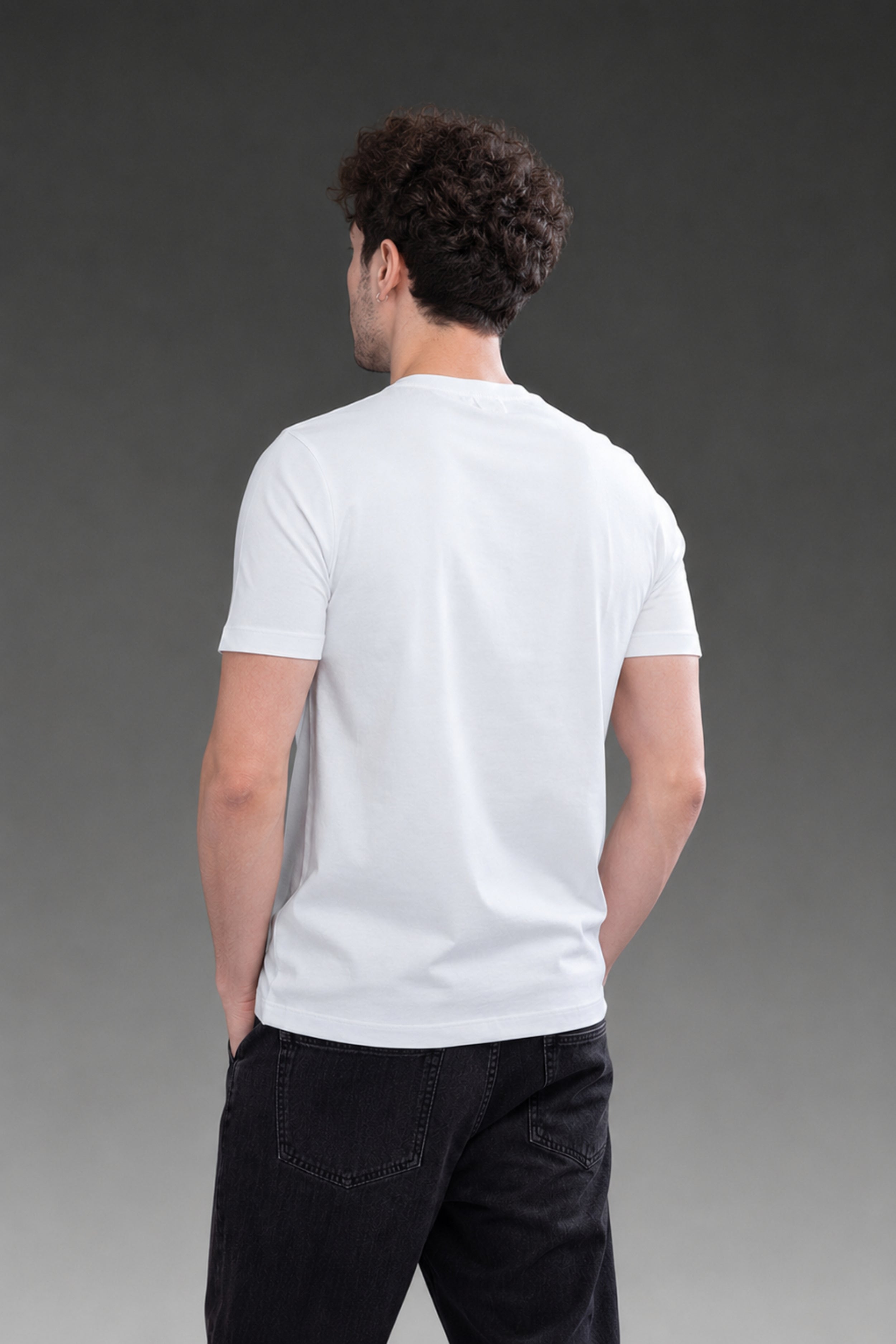 White - Grafixstation T-shirt – Maxzone Clothing
