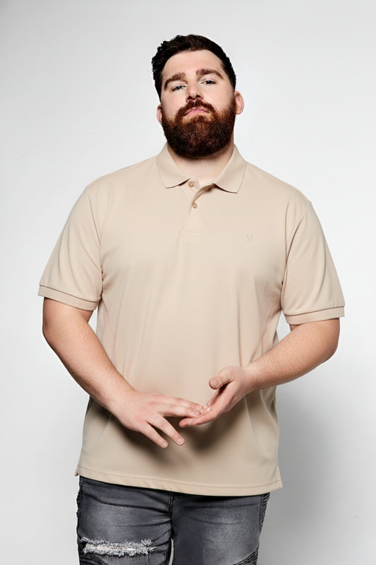 W.Pink - Zyric Polo Plus Size