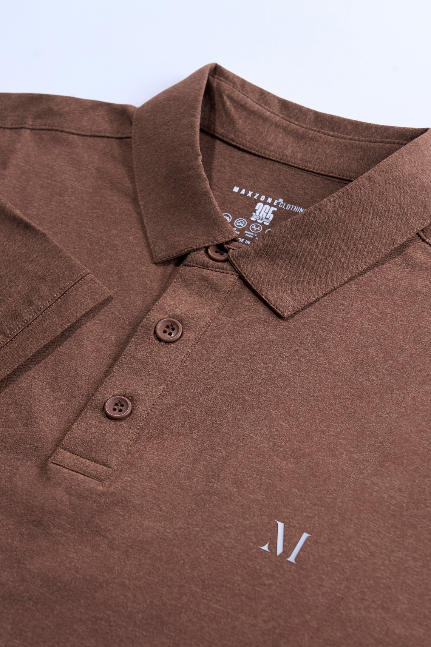 Brown Duracool Polo
